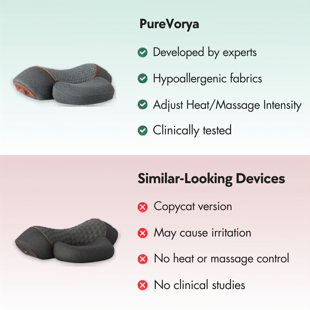 Pure Vorya | NeckRelief™ Thermal Pulse Massager